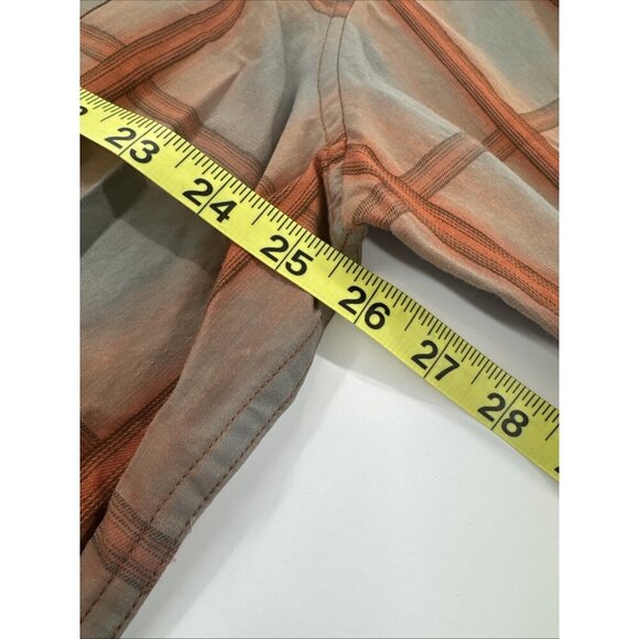 Panhandle Slim Western Shirt Womens 2X tan Plaid Pearl Snap Long Sleeve NEW - Picture 8 of 10